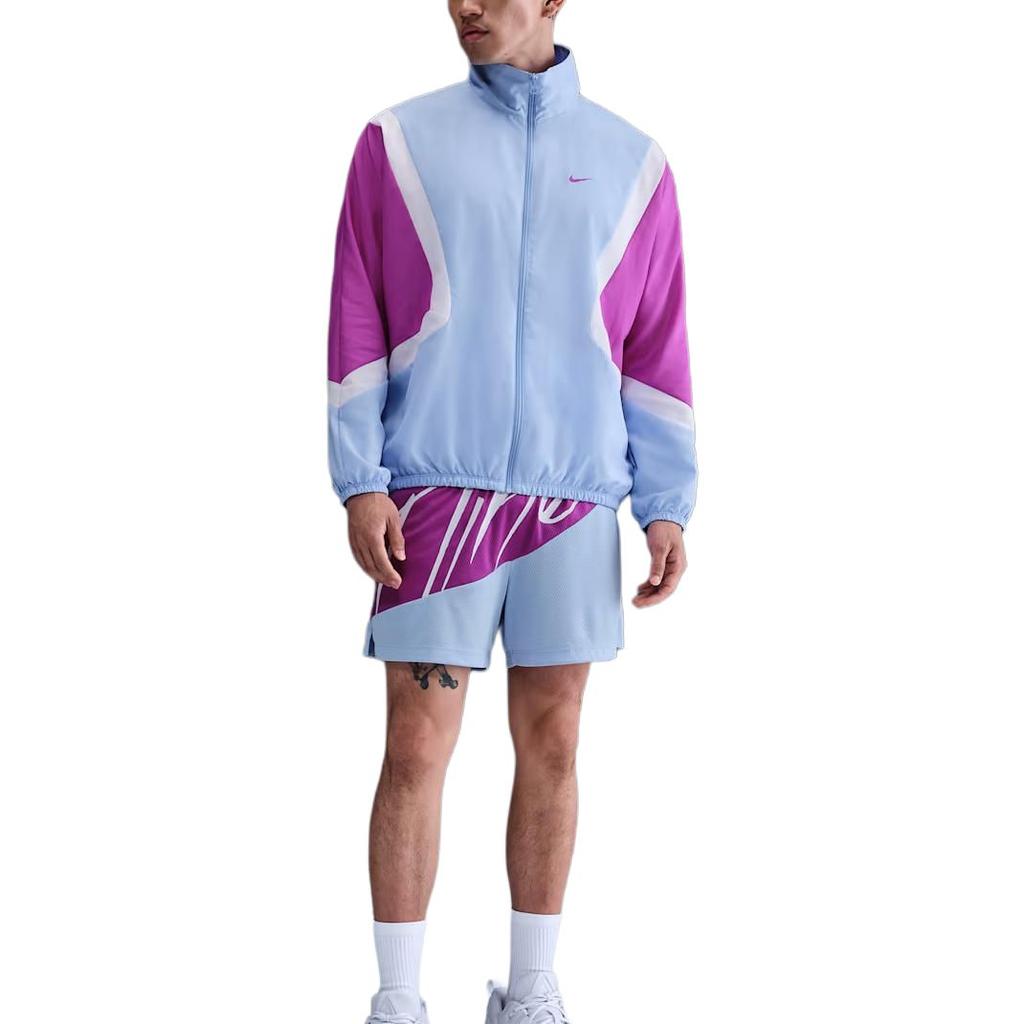 Nike Logo Polo Loose Long Sleeve Jacket Men Jackets FZ0249-468