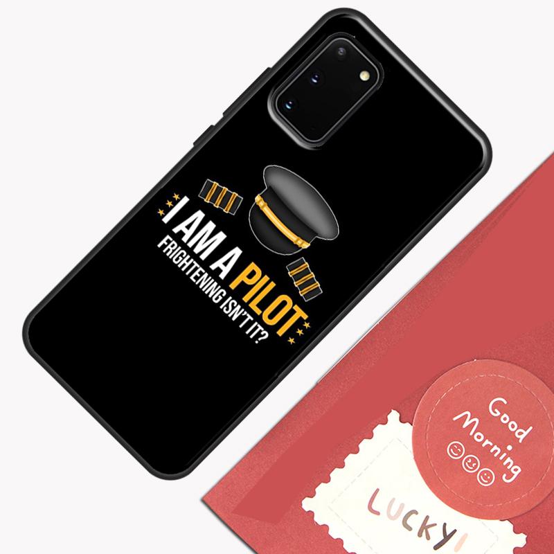 Aviation Aeroplane Pilot Cockpit Phone Case For Samsung Galaxy S26 S25 Ultra S20 S21 S22 S23 S24 S10 Plus S25 FE Cover Shell