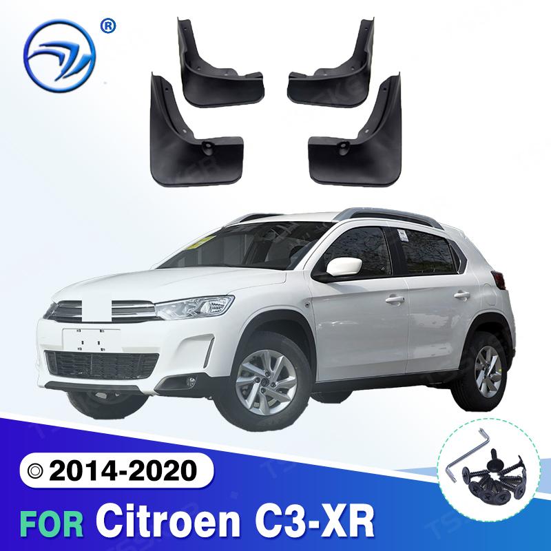 For Citroen C3-XR 2014- 2015 2016 2017 2018 Mudflaps Splash Guards Mudguards Mud Flaps Fender car Accessories