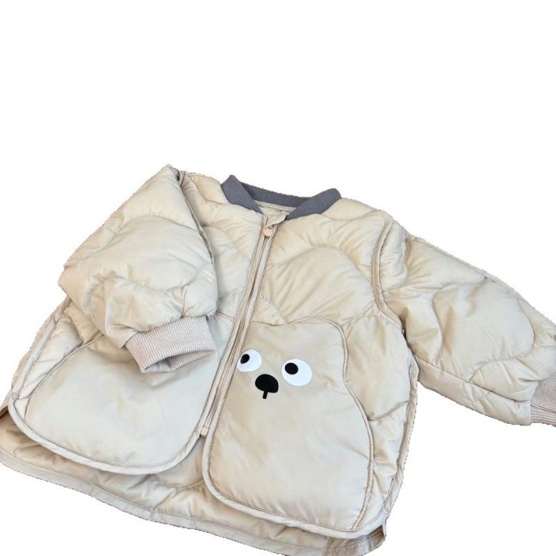 2025 Spring & Autumn Baby Cotton-Padded Jacket - Boys' & Girls' Korean Style Coat