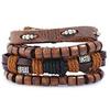 Unisex Punk Retro Leather Watch Bracelet – Versatile Fashion Hip Hop Style