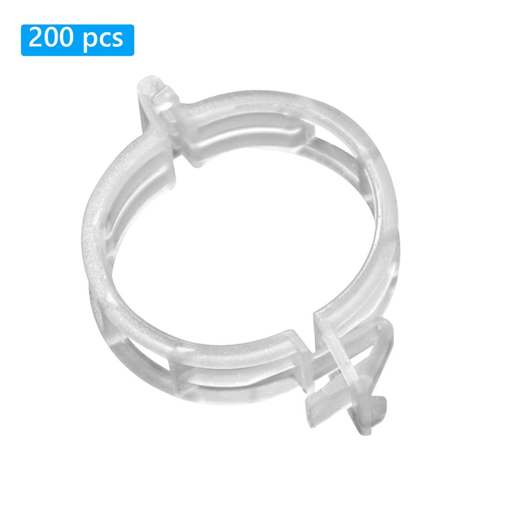 Secured Plastic Plant Clip for Securing Plastic Tomato Clips Reusable Easy To Use for Climbing Plants Grape Vegetable Stems