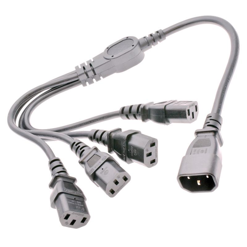 UL C13 to C14 Server Power Extension Cord - American Standard