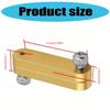 Aluminum Adjustable Ruler Stop Block Limit Block Ruler Positioning Block Easy To Use for Precise Woodworking & Marking