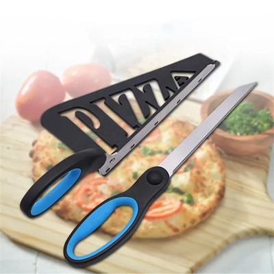 Pizza Makası Bıçak Pizza Kesme Aleti Paslanmaz Çelik Pizza Kesici Dilimleyici Pişirme Aleti Çıkarılabilir Spatula ile Çok İşlevli