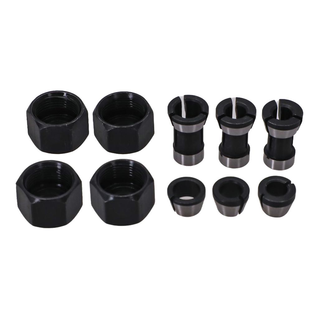 For Engraving Machine Collet Chuck Adapter Shaft Sleeve Router Bit As Pictures Shown Chuck Conversion High Strength Material