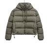New solid color hooded bread jacket, warm jacket, cotton jacket, 3046241