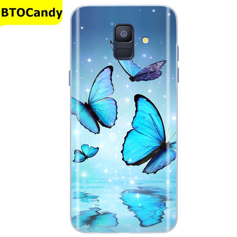 For Samsung Galaxy A6 2018 Silicone Case SIM SM A600 A600F Phone Case For Samsung A6 plus 2018 A605 A605F A6+ A 6 Tpu Case Coque