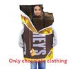 Halloween Snack Party Cosplay Costume For Adults With Polyester Fabric For Stage Performances