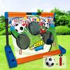 Scoring Electronic Soccer Game Set For Kids Moving Soccer Goal Toss Target Game Indoor Outdoor With Balls Birthday Gifts For Boy