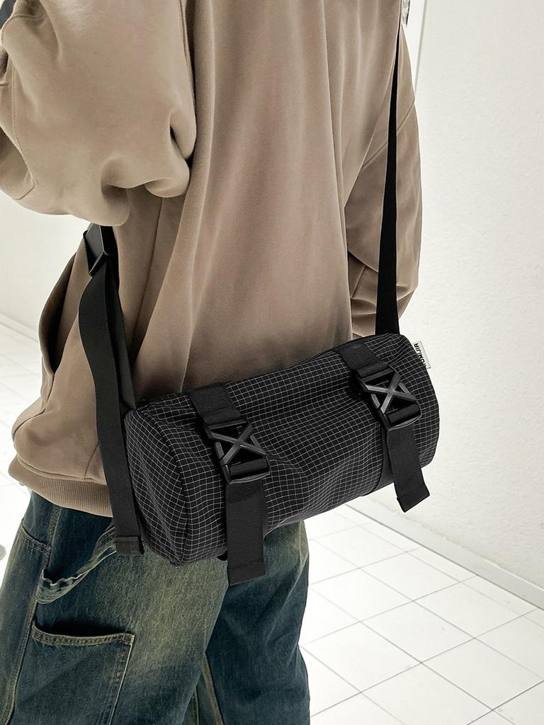 Nylon Fashion Crossbody Bag With Top Zipper For Casual Travel And Daily Use