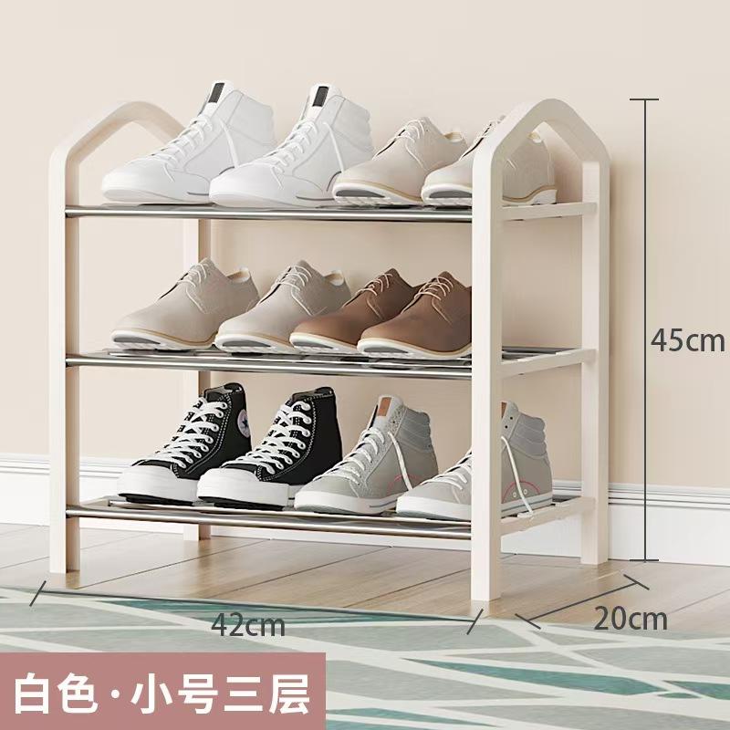 5/4/3 Layers Simple Shoe Rack Dust-proof Storage Shoe Cabinet Multi-layer Assembly Home Door Shoe Shelf Dormitory Organizer Rack