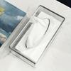 Facial Tissue Box with Cover Table Clear Dryer Sheet Dispenser Rectangular for Desks Countertop Vanity Bedroom Dressers