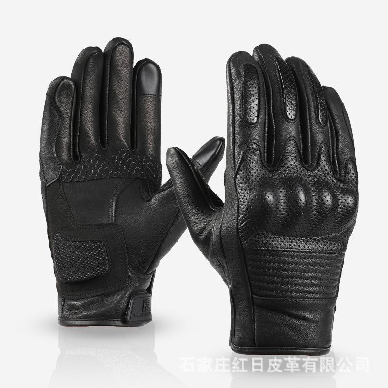 

Противоскользящие перчатки для верховой езды с сенсорным экраном для мужских уличных теплых ветрозащитных водонепроницаемых мотоциклов