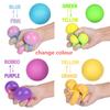 Fargerik Vent Ball Sikker Klemme Fidget Leke Bedårende Anti-stress Ball TPR Farget Vent Ball Leke Klemme Leker Lindrer stress