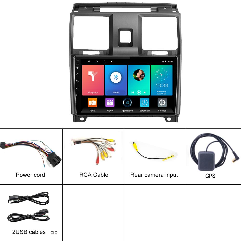 2 Din Car Stereo For UAZ Patriot 2012-2016 GPS WiFi Carplay Android Radio Multimedia Player Navigation 2+32GB