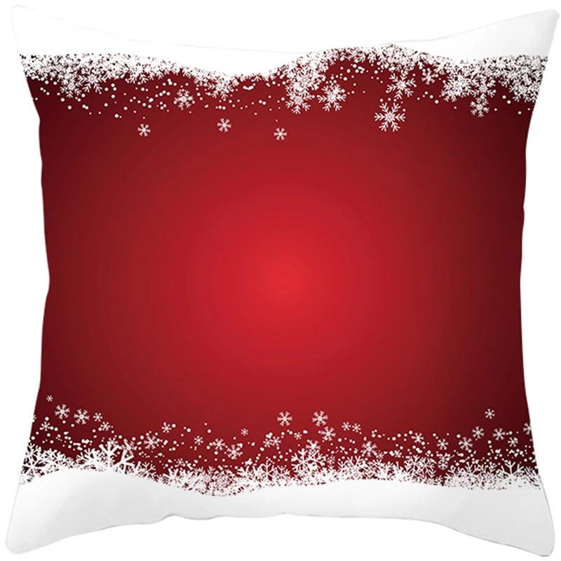 

Taies d oreiller sur le theme de Noel pour la maison, аксессуары для автомобиля, канапе-приглашение от отца Ноэля, бюро 40x40cm