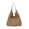 Trendy Minimalist Pu Tote Bag For Women Available In Black Brown Khaki And White