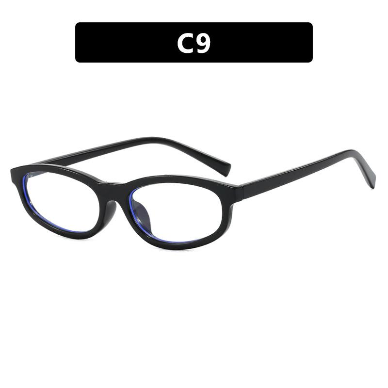 JYL Leopard Brown Sunglasses Women Small Frame Retro Oval Stylish / 4492