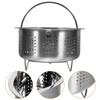 Stainless Steel Rice Steamer Strainer Metal Basket Cooker Cooking Utensils Travel