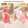 2 Stück Rainbow Rag PVA Wrap Technology Schwamm Umweltfreundlicher, super saugfähiger Reinigungsschwamm Küchenzubehör