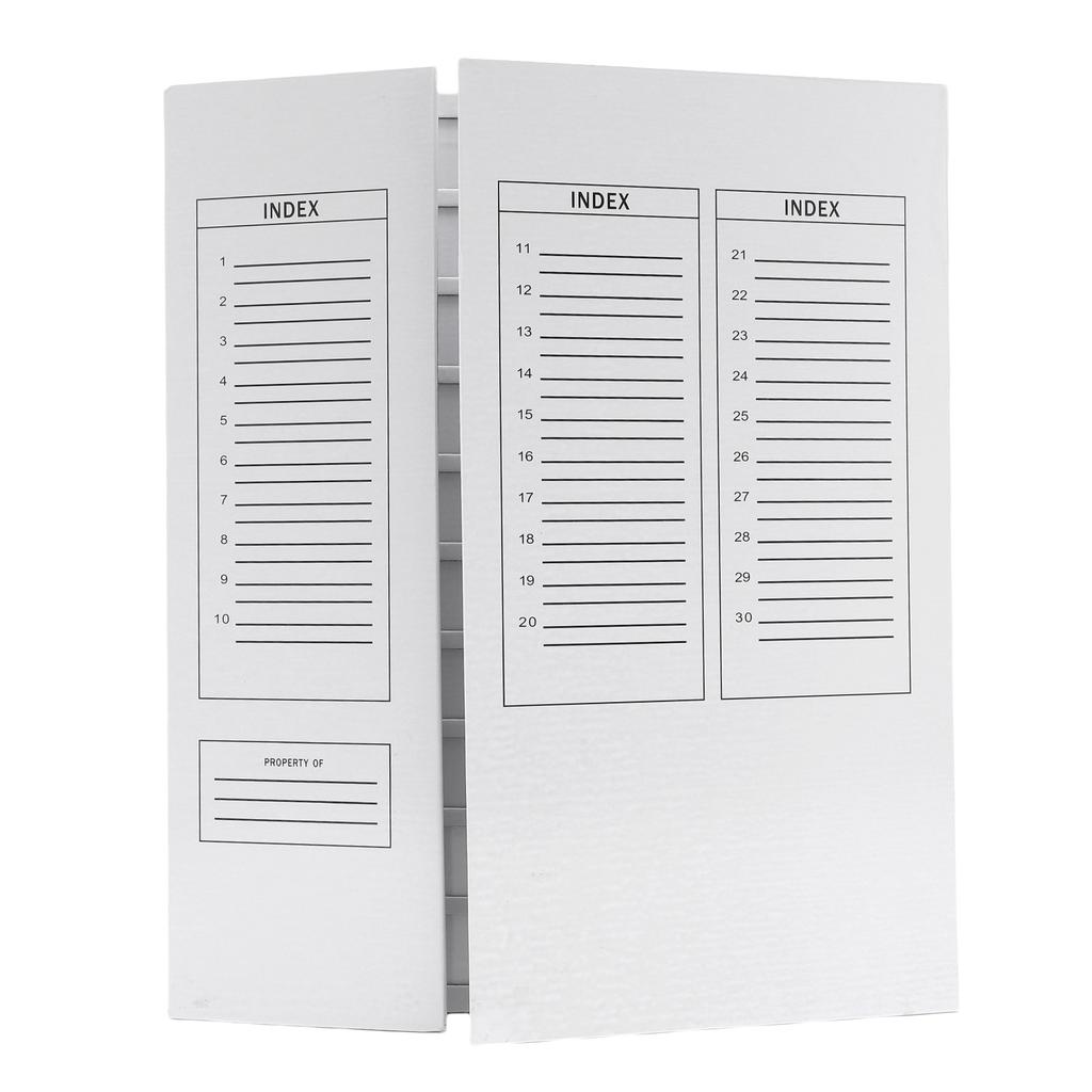 Microscope Slide Tray Foldable Cardboard Microscope 30 Slides Capacity Storage Plate for Laboratory