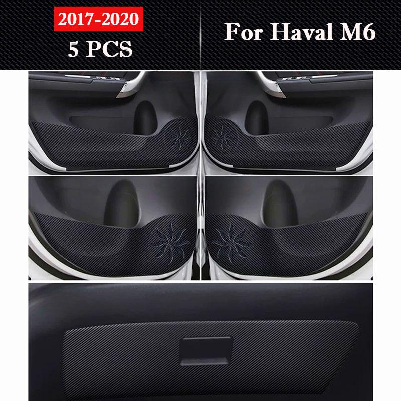 For Haval M6 / M6 Plus 2017-2026 Car Door Anti Kick Pad Glove Box Protection Sticker Interior Accessories Scratch Resistant Film