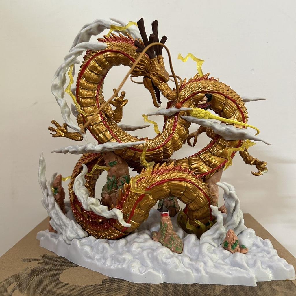 Dragon Ball Shenron YoYo Goku GK Figure Anime Statue Small Model Ornament Gift for Boyfriend