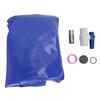 Serbatoio Pieghevole per Acqua Durevole da 110 L / 29,04 gal, Grande Capacità, Sacca Morbida Portatile in PVC, Acqua di Emergenza