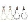 2pcs Lamp Bulb Clip Adapter Modern Stylish Metal Lampshade Holder Adapter Clip On Lampshade Adapter