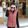 2024 Autumn Women's Lightweight Stand Collar Down Vest: Stylish Short Casual Fashion