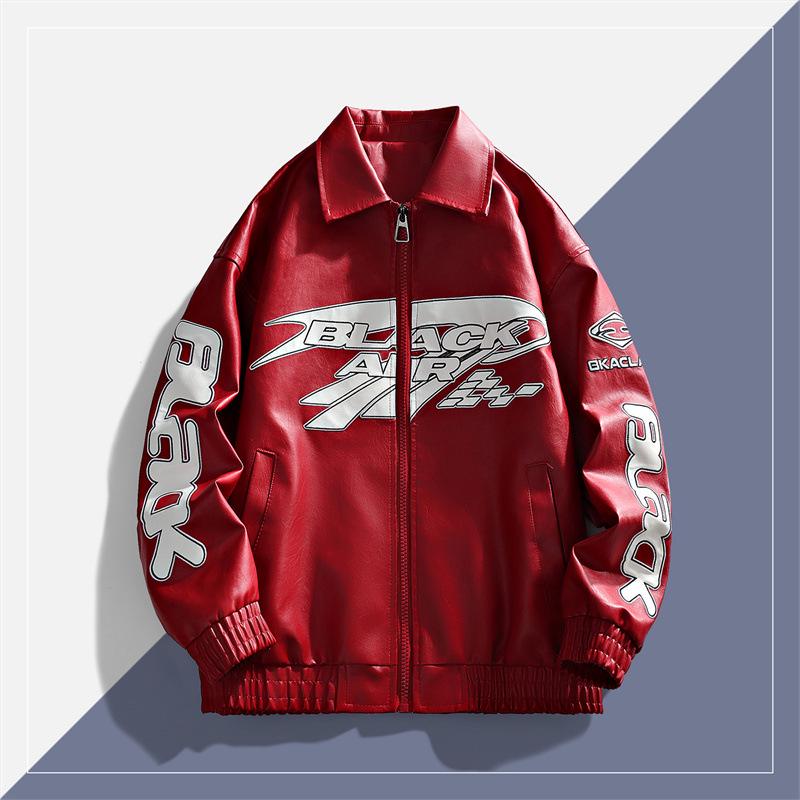 Men s Retro American Heavyweight PU Leather Pilot Jacket - Scoundrel Style 2XL [155-175 lbs]