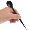 Multi-functional Sauce Spoon 2in1 Design Portable Picnic Utensil Stainless Steel Flavor Test Spoon Tweezers Kitchen Utensil