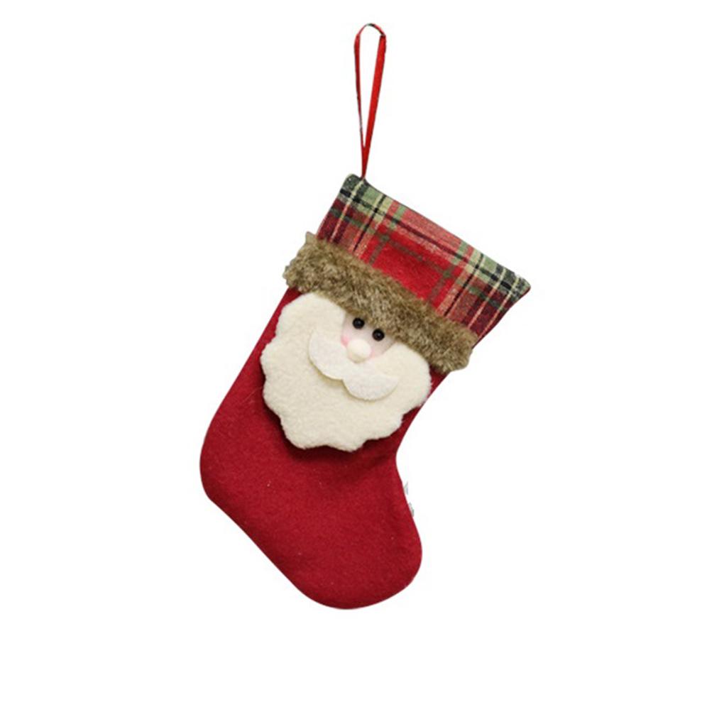 Christmas Pendant Window Wall Xmas Sock Decoration Household Themed Party Festival Atmospheres Decor Art Photography Prop