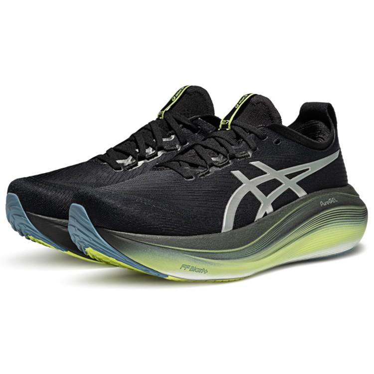 Asics GEL NIMBUS 27 Low Top Running Shoes Men's Black - 1011C030-001