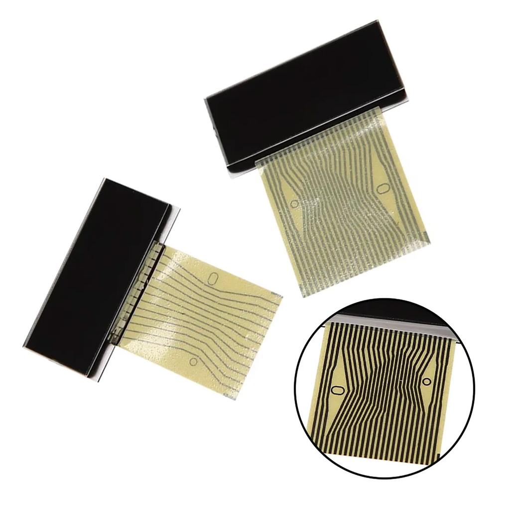 2pcs Automotive Dashboard Instrument Panel Pixel Repair LCD Display for W210 W208 W202 R170 Speedometer Restoration Fix