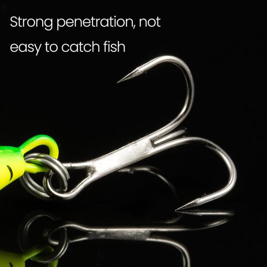 5Pcs 7.5CM/9G Fishing Lure with Metal Spinner Blade Hook Rotating Sequin Spoon Spinnerbait Bionic Bait Bass Pike Walleye Fishing Accessories