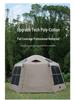 2025 Explorer Automatic Inflatable Tail Tent: SUV & Tesla Rainproof Camping Solution