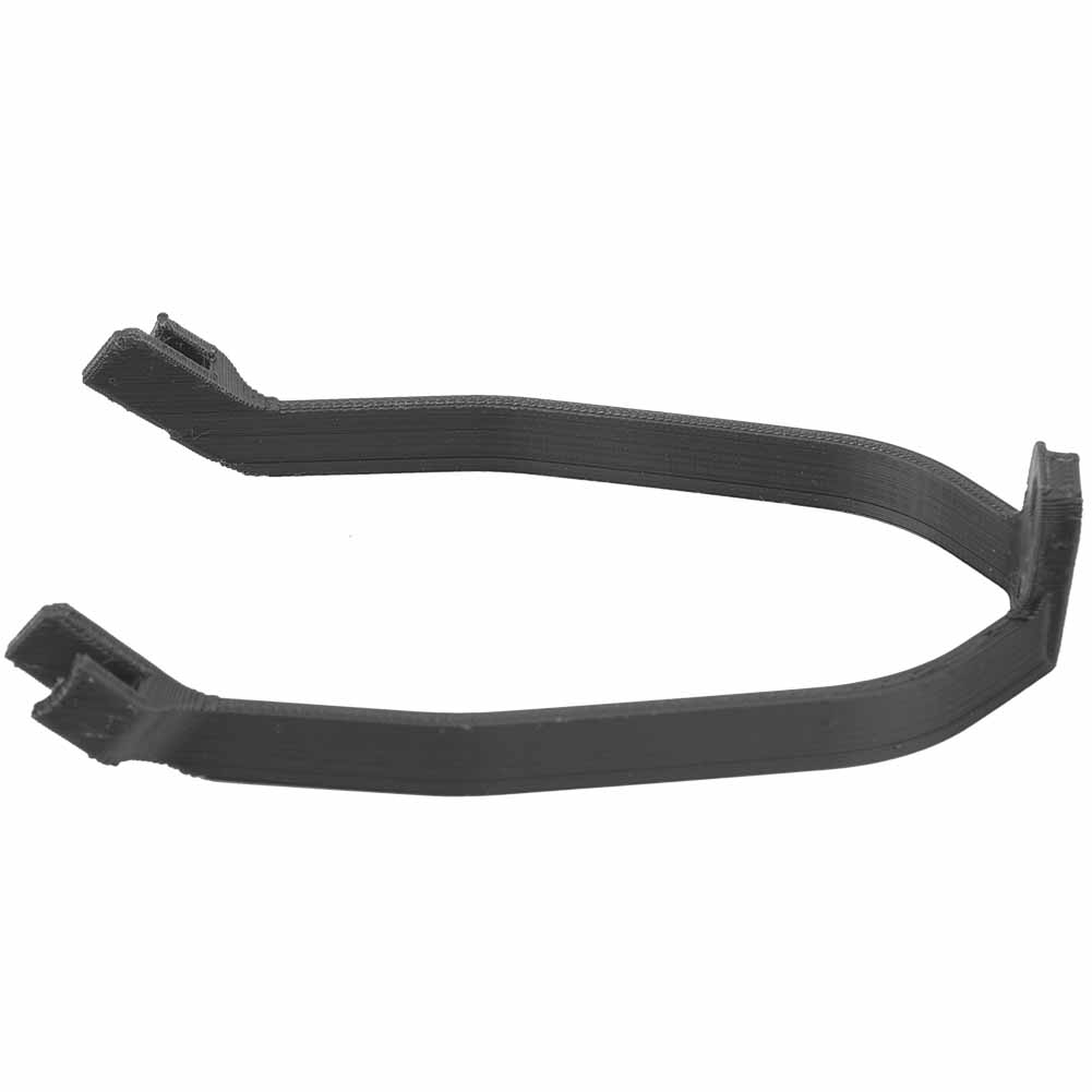 Rear Mudguard Fender Guard Bracket for Xiaomi Mijia M365 Electric Skateboard Scooter(black)