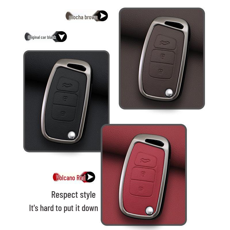 Compatible Key Case for FAW Besturn B70/B50/B90, R9 Senya R7, B30, Junpai D80, A70e