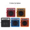 Mini altavoz amplificador de guitarra de 5W con entradas de 3,5mm y 6,35mm salida de 1/4 pulgadas compatible con ajuste de tono de volumen Overdrive