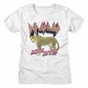 Def Leppard Love Bites Leopard Weiß Damen T-Shirt