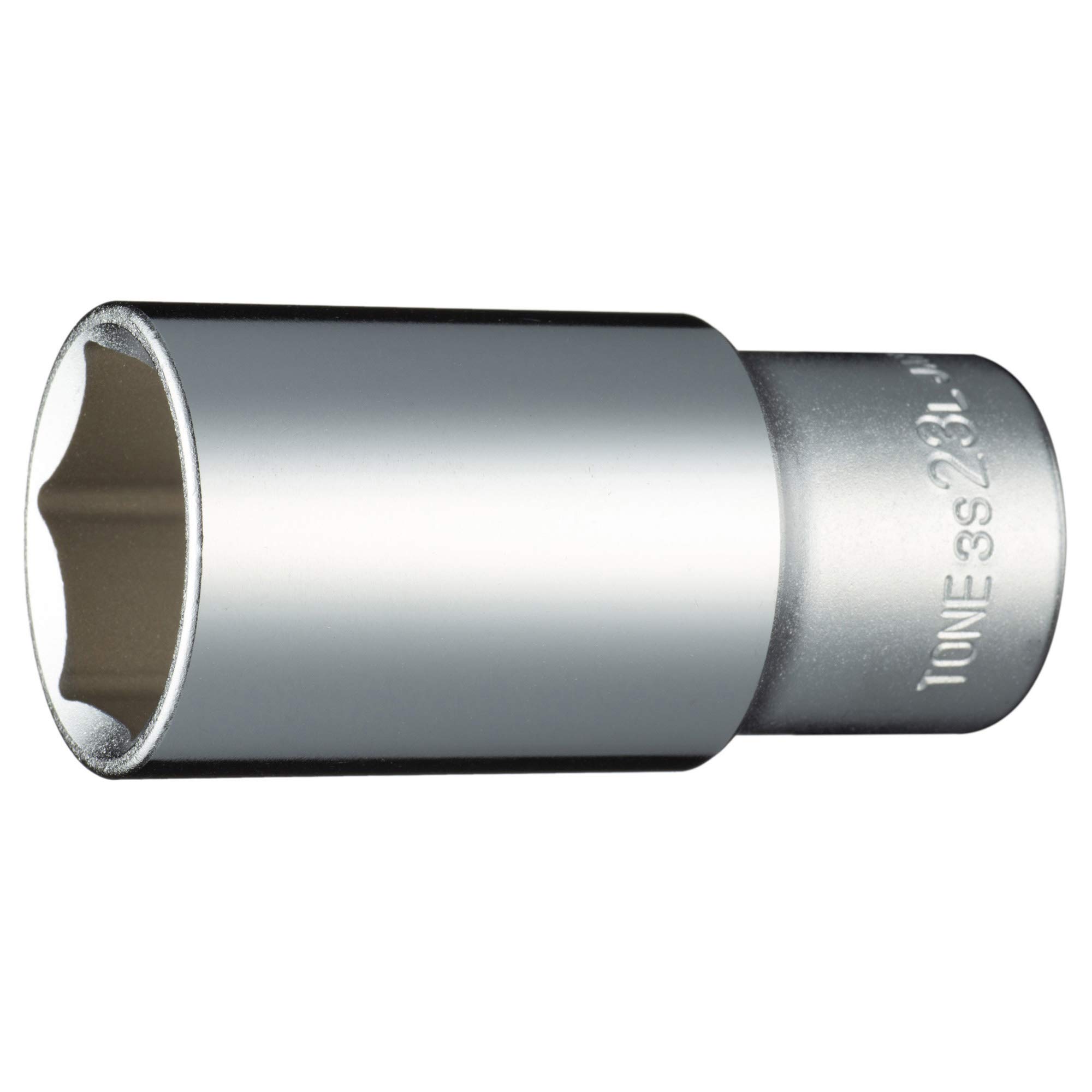 

Tone Deep Socket 23mm Width 3S-23L (Hexagonal), 9.5mm (3/8 ) Drive,