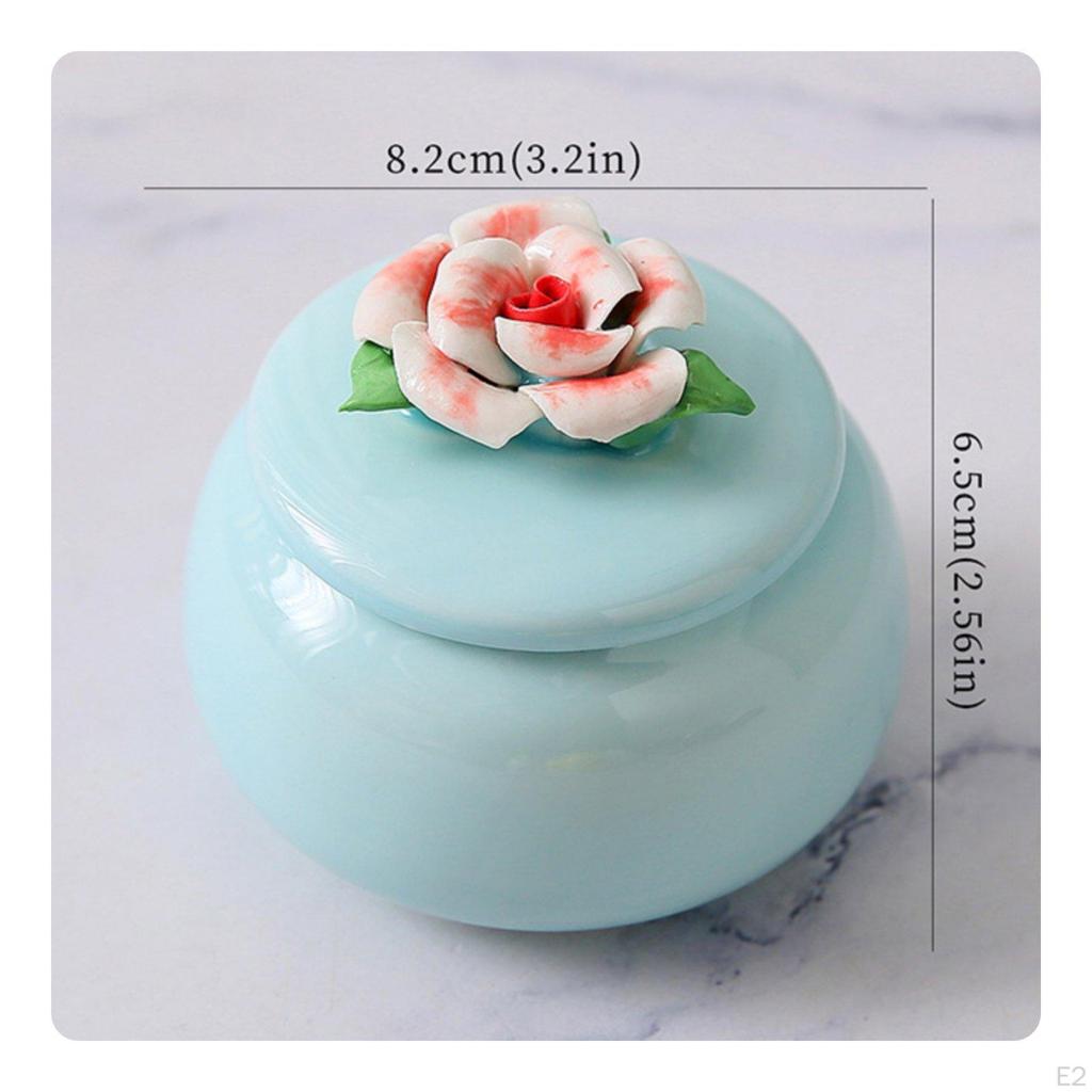 Airtight Tea Container Handmade Ceramic Canister HumidityresistantProof Jar