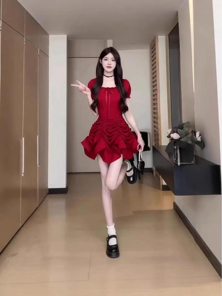 2026 Elegant French Summer Sling Dress for Women