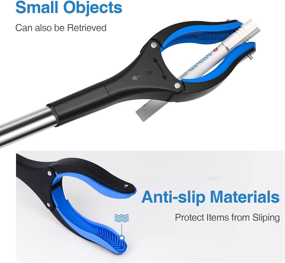 New Foldable Gripper Extender Hand Tools Litter Reachers Pickers Collapsible Garbage Reacher Grabber Pick Up Tools