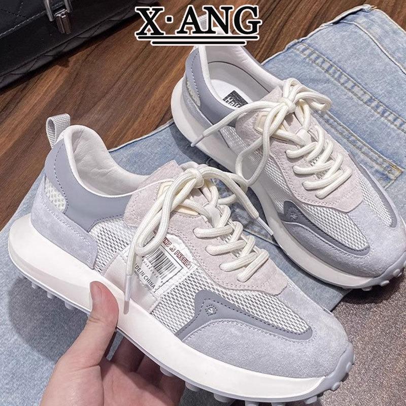 

Leather waffle children versatile mesh breathable sneakers summer new hollow dad sandals 40