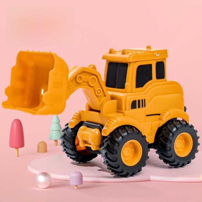 

Construction Vehicle Toy Set With Pressoperated Digging And Excavator For Kids Playtime Digger