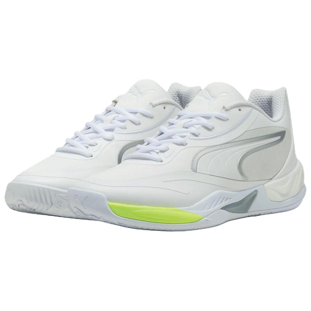PUMA All-Pro Nitro Comfortable Soft Durable Low-Top Basketball Shoes Unisex sneaker White 312374-05