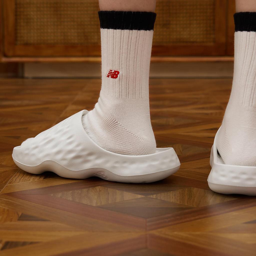 New Balance Fresh Foam MRSHN Slide 'Paper White' (Unisex) Paper White Slide Slippers SUFHUPW3